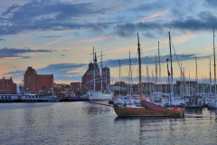 Abendstimmung Stralsund
